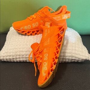 Vibrant Orange Women's SneakersJust So So